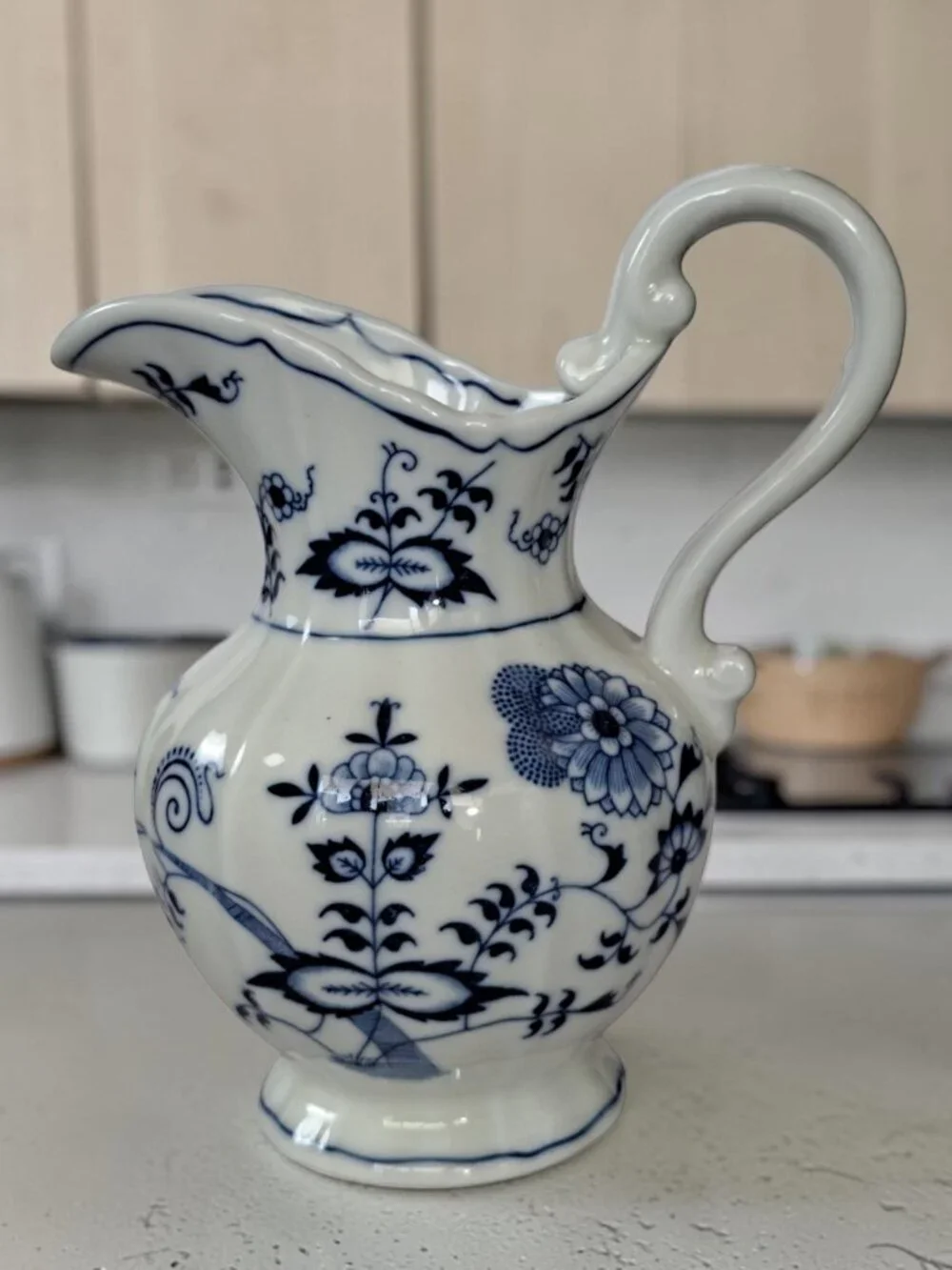 Blue Danube Japan Creamer Pitcher 6 1/8